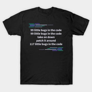 Developer 99 Bugs T-Shirt